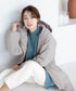 【安田美沙子さん着用】ウォーマル中綿フーデッドコート